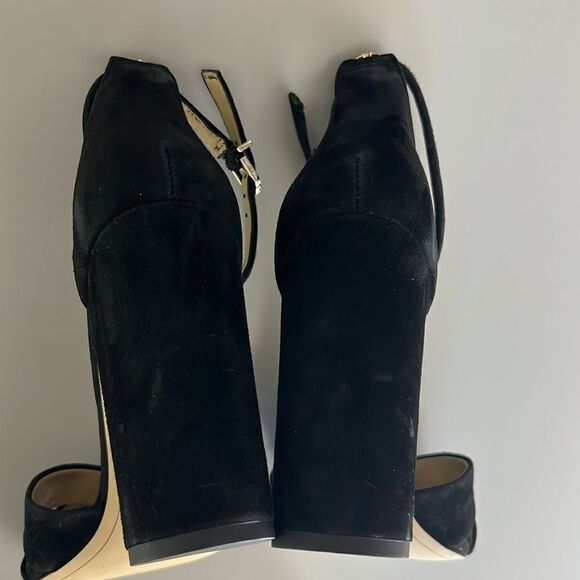 New Sam Edelman Yancy Block Heel Ankle Strap Sandal - Picture 6 of 11